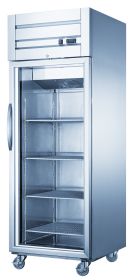 Dukers Commercial  Refrigerator & Freezer in Stainless Steel