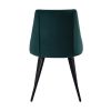 Velvet Upholstered Side Chair/Dinning Chair (Set of 2) - GREEN
